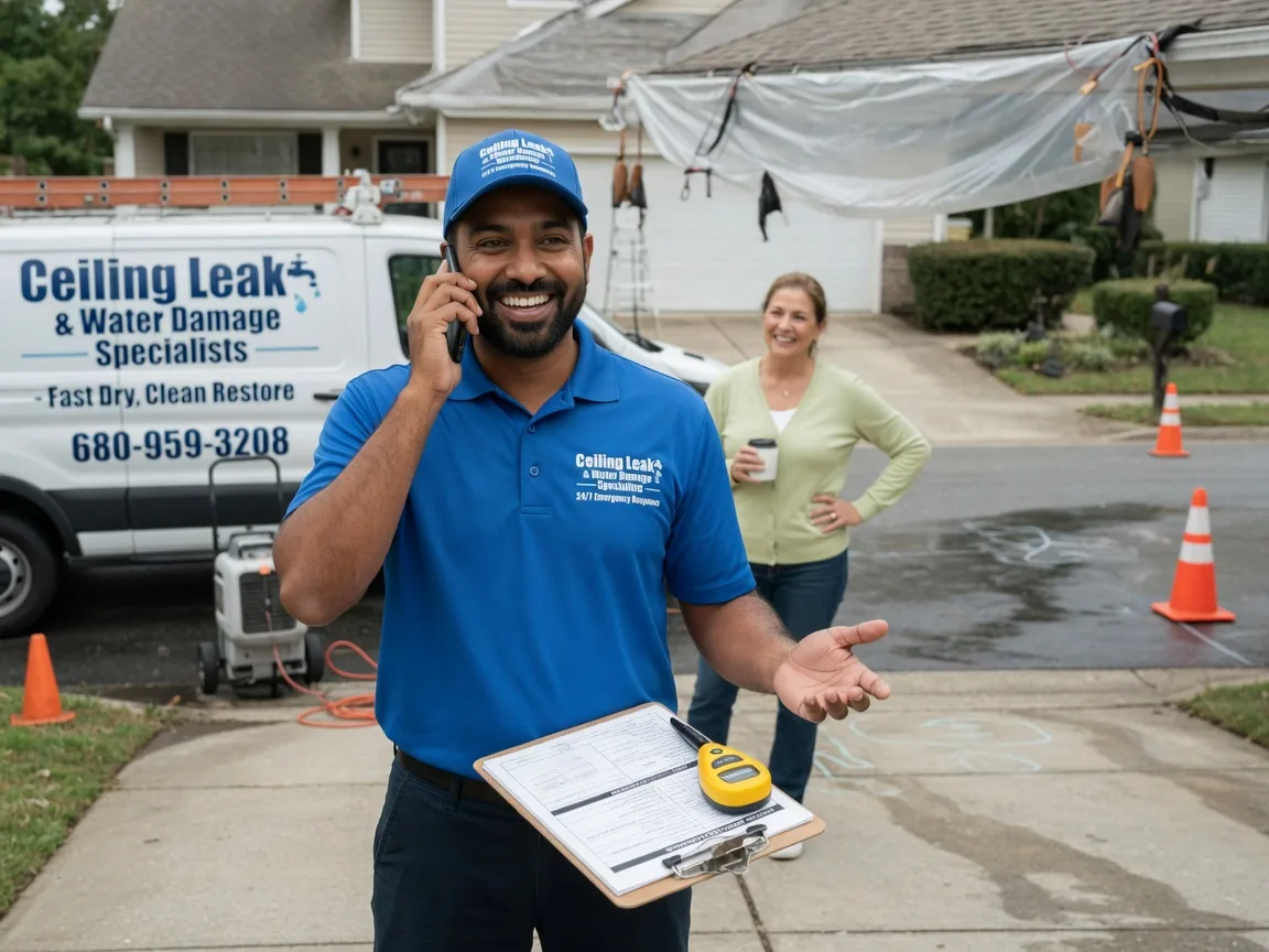 Ceiling Leak Cleanup Robbins, NC FAQs